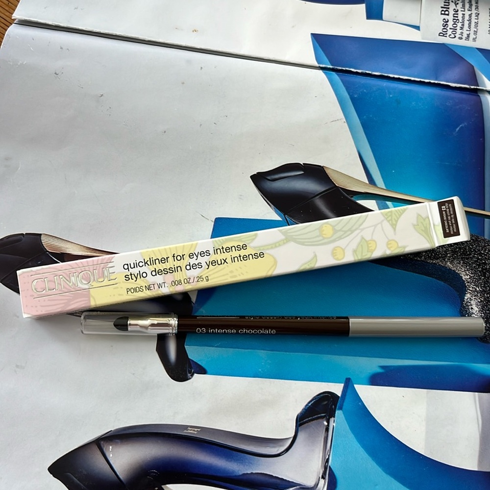 CLINIQUE Quickliner For Eyes Intense INTENSE CHOCOLATE 03 new fullsize